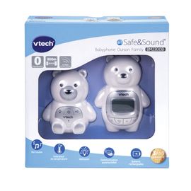 Ecoute - Bebes Bm2300b - Babyphone Ourson Family