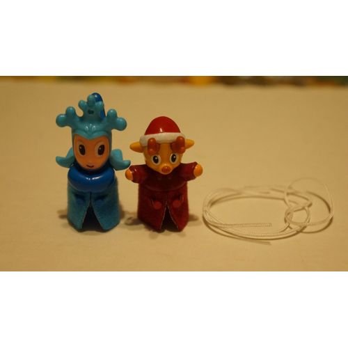 Kinder Noel Lot De 2 Lutins Fs272 + Fs270