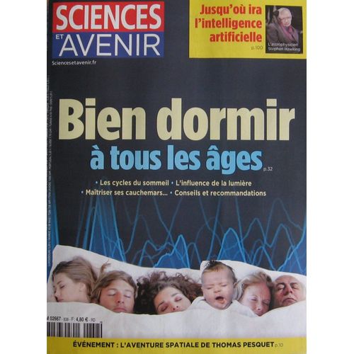 Sciences Et Avenir 838 "Bien Dormir À Tous Les Âges"