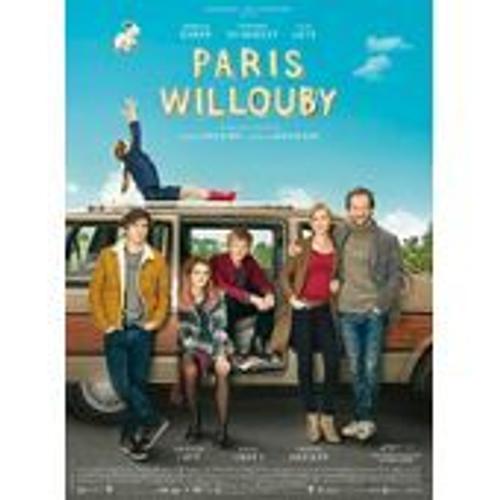 Paris Willouby - Isabelle Carré - Stéphane De Groodt - Alex Lutz - Arthur Delaire - Quentin Reynaud - Affiche De Cinéma Pliée 60x40 Cm