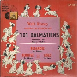 Walt Disney Présente Une Aventure Des 101 Dalmatiens (Livre Disque 24 Pages Couleur)  (17 Cm)