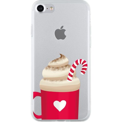 Coque Semi-Rigide Transparente Chocolat Chaud Pour Iphone 7