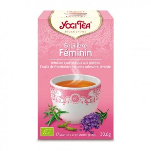 Yogi Tea Equilibre Féminin 17 Sachets 