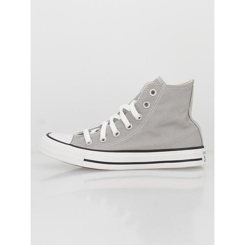 Chaussures Mid Mi Montantes Converse Chuck Taylor All Star Hi Gris