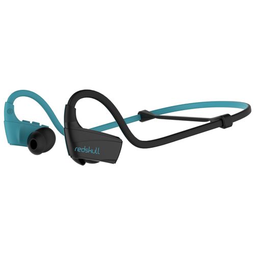 Divacore REDSKULL DVC4010BLU - Écouteurs intra-auriculaires Sport sans fil 10H - Bleu