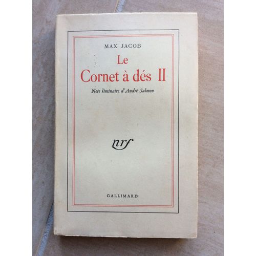 Le Cornet À Dés - Ii - Première Édition