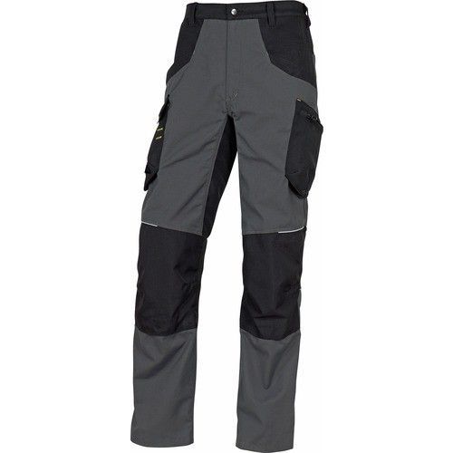 Pantalon de travail noir/gris - genoux préformés - taille M - Mach 5 DELTA PLUS
