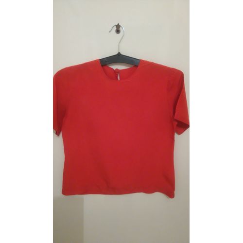 Top Elisa Soie 40 Rouge