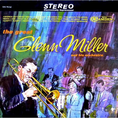 Disque Vinyle Lp 33 Tours - Rca Camden 751 - "The Great Glenn Miller"