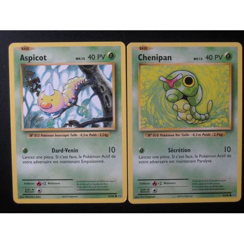 Evolutions - Aspicot (5) + Chenipan (3/108)