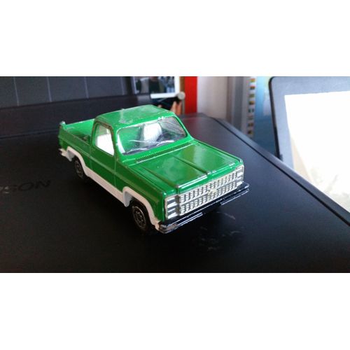 Ancien 4x4 Blazer Vert Et Blanc -Majorette