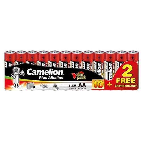 Alcaline Aa / Lr6 1.5 V Pack Promo (10+2 Pcs) - 2800 Mah