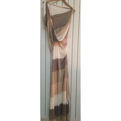 Très Belle Robe Longue Bcbg Max Azria Viscose Txs Neuve!