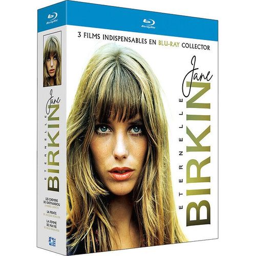 Éternelle Jane Birkin - Coffret : Les Chemins De Katmandou + La Pirate + La Femme De Ma Vie - Blu-Ray