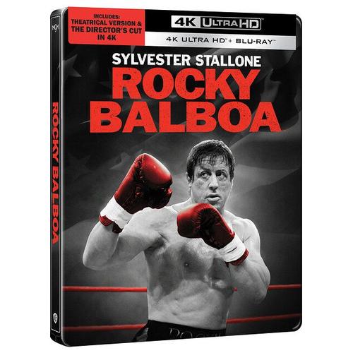 Rocky Balboa - 4k Ultra Hd Director's Cut / Version Cinéma + Blu-Ray Version Cinéma - Édition Boîtier Steelbook