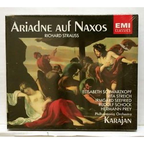 Richard Strauss (1864-1949) : Ariadne Auf Naxos De Hugo Von Hofmannsthal Par Elisabeth Schwarzkopf Rita Streich Irmgard Seefried Rudolf Schock Karl Dönch Philharmonia Orchestra Dir Herbert Von Karajan