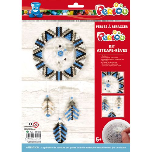 Kit perles et plaques standard (Ø5 mm) L'attrape rêves - Perlou
