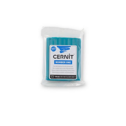 Pâte Cernit N°1 - 56 G - Bleu Canard (230) - Cernit