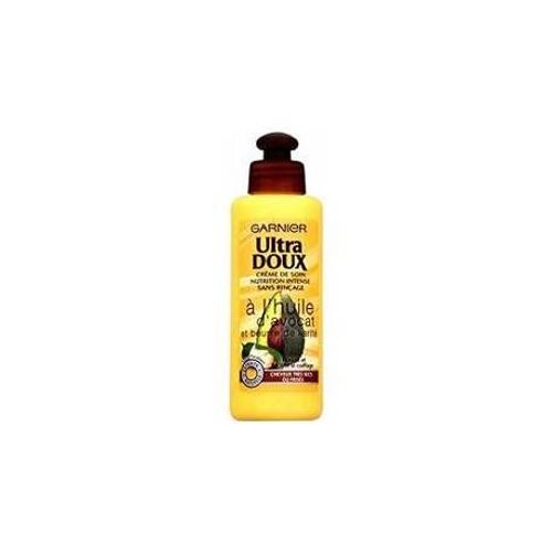 Garnier - Soin Capillaire - Ultra Doux Nutrition Intense À L'huile D'avocat Et Beurre De Karité - 200ml 