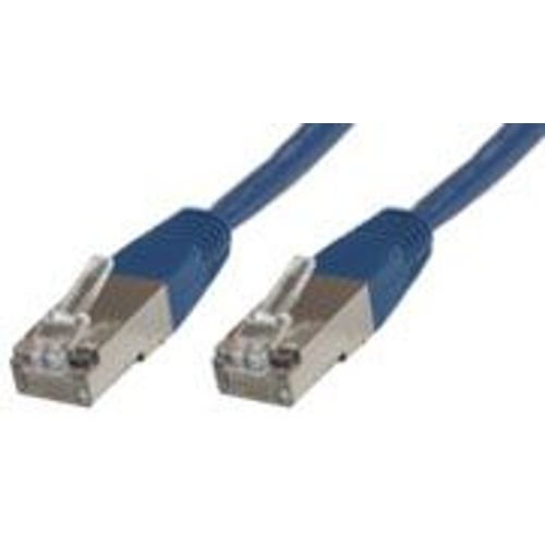 MicroConnect - Câble réseau - RJ-45 (M) pour RJ-45 (M) - 1 m - FTP - CAT 6 - bleu