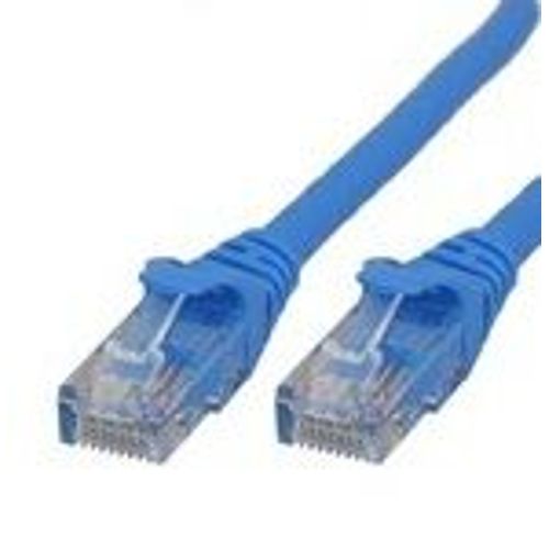 MicroConnect - Câble réseau - RJ-45 (M) pour RJ-45 (M) - 1 m - UTP - CAT 6 - démarré, sans halogène, sans crochet - bleu