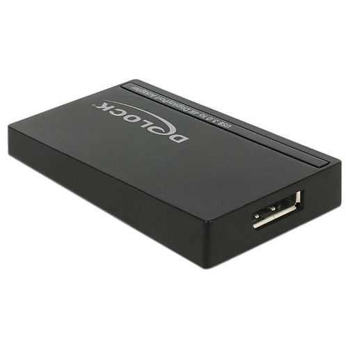 Delock - Adaptateur vidéo externe - DisplayLink DL-5500 - 1 Go DDR3 - USB 3.0 - DisplayPort - Pour la vente au détail