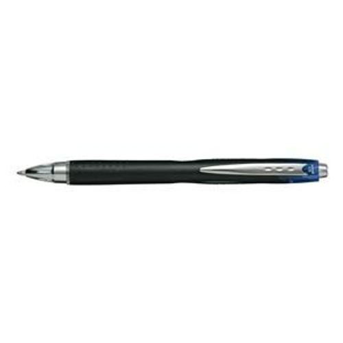 Uni-Ball Jetstream Rt Stylo Encre Gel Rétractable Bleu Ecriture 1,0 Mm Lot De 12