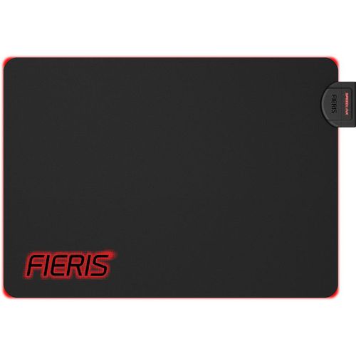 Speedlink Fieris Tapis de souris avec éclairage rouge pour gamer