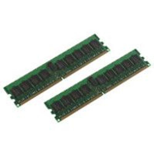 MicroMemory - DDR2 - 4 Go: 2 x 2 Go - DIMM 240 broches - 400 MHz / PC2-3200 - 1.8 V - mémoire enregistré - ECC