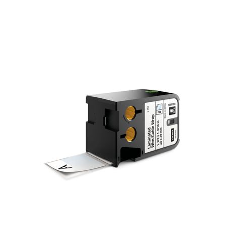 DYMO XTL - Bande vinyle adhésive permanente - noir sur blanc - 38 x 39 mm 150 étiquette(s)