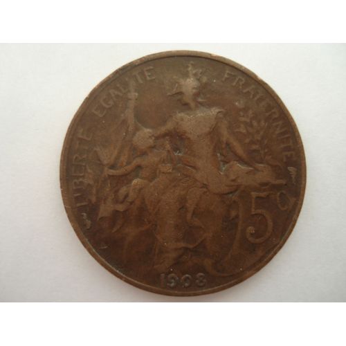 5 Centimes Daniel-Dupuis - 1908