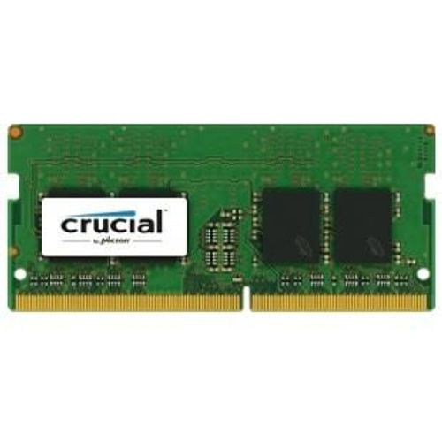 Crucial - DDR4 - kit - 8 Go: 2 x 4 Go - SO DIMM 260 broches - 2400 MHz / PC4-19200 - CL17 - 1.2 V - mémoire sans tampon - non ECC
