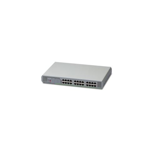 Allied Telesis AT GS910/24 - Commutateur - non géré - 24 x 10/100/1000 - Montable sur rack