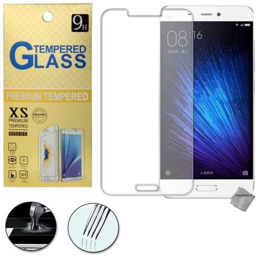 Film De Protection Vitre Verre Trempe Transparent Pour Xiaomi Mi 5