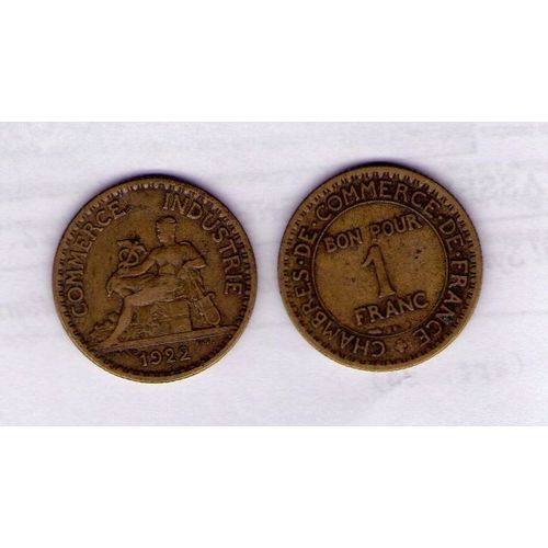 Bon Pour 1 Franc 1922