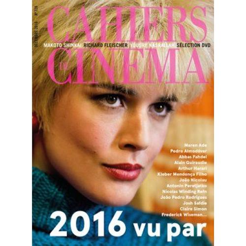 Cahiers Du Cinéma N° 728, Décembre 2016