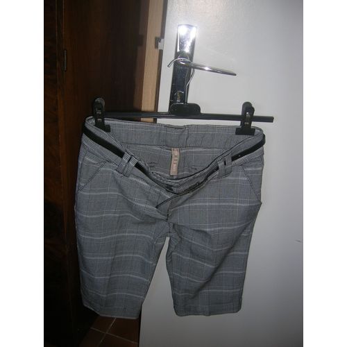 Bermuda Caprice De Fille Coton 14 Ans Multicolore