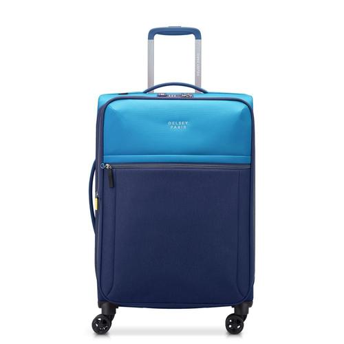 DELSEY PARIS - BROCHANT 3 - Valise soute souple 67 cm x 42 cm x 28 cm cm - 60 L - L - Bleu outremer