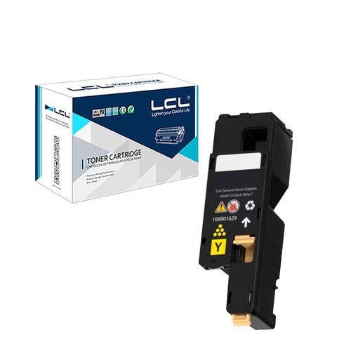 LCL(TM) 106R01629 (1-Pack,Jaune) Cartouche de Toner Compatible pour Fuji Xerox Phaser 6000 6010 6015