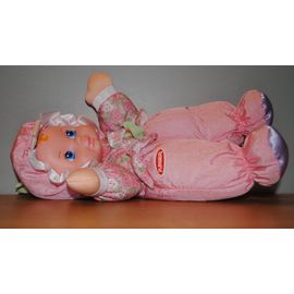 Doudou Poupee Playskool Hasbro Rose Fleur Vert Toile 26cms