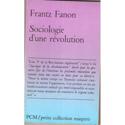 Sociologie D'une Révolution