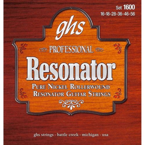 Ghs Cr1600 - Cordes Pour Guitare Resonator 16-56