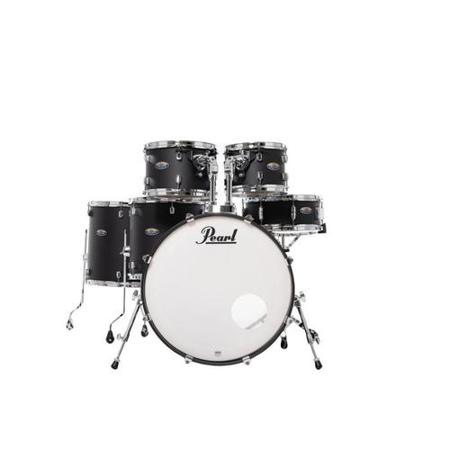 Pearl Dmp926spc-227 - Batterie Acoustique Decade Maple Rock 22" 5f Sans Hardware Satin Slate Black