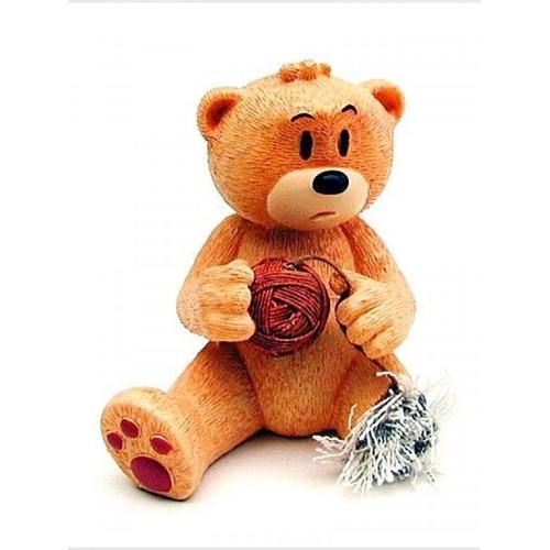 Bad Taste Bears # 57 : Bad Taste Bear " Arran " ( Figurine En Résine /  Sculpteur : Wayne Talyor )