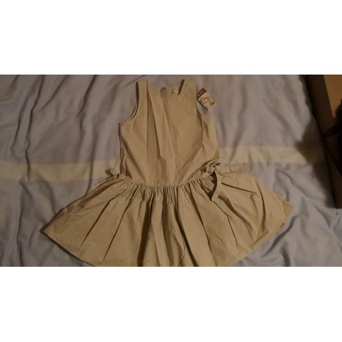 Robe Cfk Girls Collection 10 Ans Gris Clair Neuve