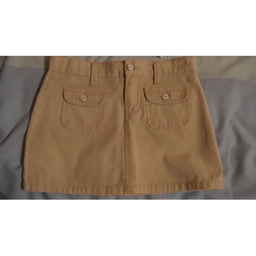 Jupe Beige Zippy 6-7 Ans Neuve