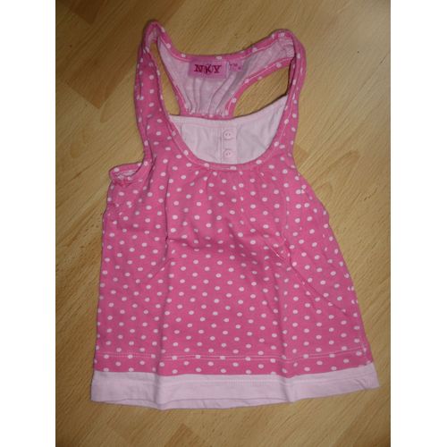 Top Nky Coton 3 Ans Rose