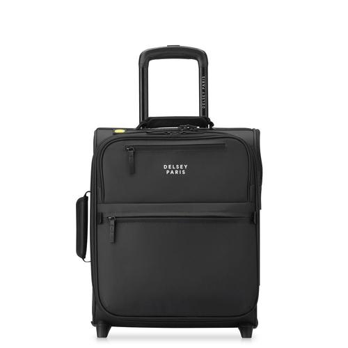 DELSEY PARIS - MAUBERT 2.0 - Valise cabine souple 45 cm x 36 cm x 20 cm cm - 25 L - XS - Noir