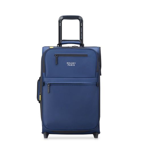 DELSEY PARIS - MAUBERT 2.0 - Valise soute souple 55 cm x 35 cm x 25 cm cm - 39 L - XS - Bleu