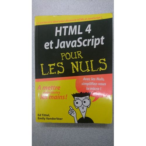 Html 4 & Javascript Pour Les Nuls